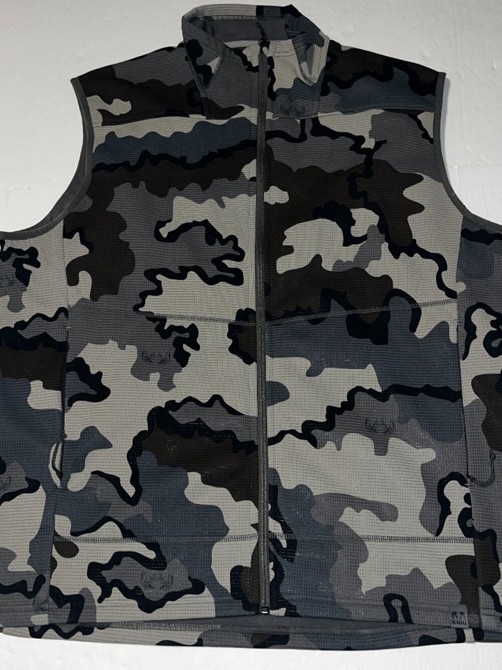 KUIU Peloton 240 men's full zip camo outdoor hunting vest XXL